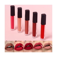 Vente en gros sans logo brillant à lèvres mat velours personnalisé petite taille longue durée marque privée 2.5ml mini rouge à lèvres
