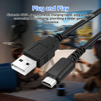 Câble de charge USB en PVC filaire pour DS Lite/ (UNIQUEMENT pour Lite/NDSL, PAS pour 3DS 2DS DSi DS)