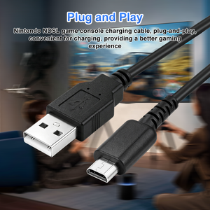 Câble de charge USB en PVC filaire pour DS Lite/ (UNIQUEMENT pour Lite/NDSL, PAS pour 3DS 2DS DSi DS) - Product Image 5