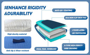 Kayak Inflable para Pesca, Tabla de SUP, Tabla de <span class=keywords><strong>Paddle</strong></span> <span class=keywords><strong>Surf</strong></span>, 10'6*32"*6" con Bomba y Remo, Venta al Por Mayor - Product Image 4