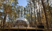 Dôme géodésique de luxe en forme d'igloo pour l'extérieur, le jardin, les loisirs, le camping familial, la véranda, la tente à vue sur les étoiles