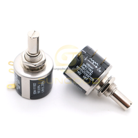 Potentiomètre MOD534 RES 2W 100R 200R 500R 1K 2K 5K 10K 20K 50K 100K ohms 5% 10 tours bobinés multitours 534-1-1 FABRIQUÉ EN CHINE