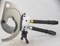 Cortador de cable de trinquete J130, cortador de perno de cizalla de hebra de acero, tijeras de cable blindadas de cobre y aluminio