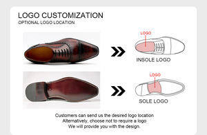 Estilo caliente Goodyear welted Oficina brogue traje zapatos hombres zapatos ligeros hechos a mano para hombres zapatos de cuero genuino de alta calidad para hombres - Product Image 4