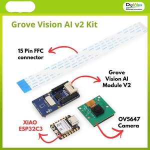 โมดูล HT Grove Vision AI V2 รองรับ TensorFlow และ PyTorch ใช้ชิป Arm Cortex-M55 และ Ethos-U55 รองรับโมเดล AI อเนกประสงค์ - Product Image 5