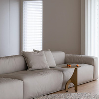 Canapé Chesterfield KASARO de luxe moderne 2 places Maxwell, rembourré en tissu, pour la maison, le salon, l'appartement, l'hôtel