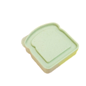 Boîte à lunch rigide oblongue haut de gamme, étanche, avec compartiment à pain et rangement pour toasts, idéale pour les sushis et les articles de cuisine - Product Image 3