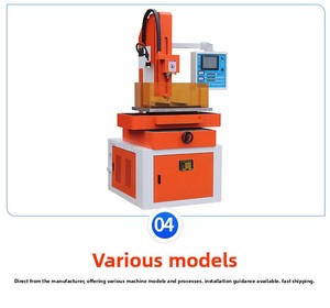 Hoàn toàn tự động CNC lỗ nhỏ khoan máy điện servo-điều khiển với PLC điện xả dây EDM - Product Image 5