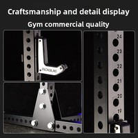 Banc de musculation pliable en acier, horizontal, pour exercices de poussée, squat, multifonctionnel, usage commercial, unisexe