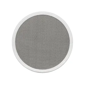 10 25 100 200 Micron filtro Screen Pack disco filtrante multistrato in rete metallica in acciaio inossidabile per estrusore di plastica