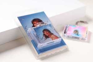 Venta al por mayor personalizado NFC Mini para llavero con música favorita estilo ídolo foto digital material plástico duradero diseño creativo - Product Image 3