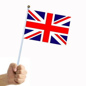 Bandiere Nazionali in Poliestere di Alta Qualità Prodotte in Fabbrica, Bandiere Mini da Mano Economiche all'Ingrosso - Product Image 2