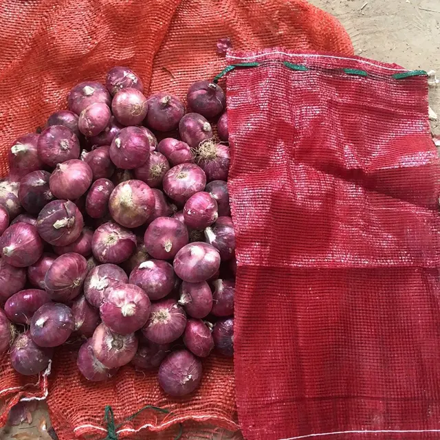 Oignons frais oignon rouge foncé violet rouge approvisionnement de la ferme d'oignons chinois