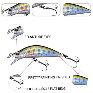 Vendita calda pesciolino affondante 4.5G/50MM 10 colori lungo lancio artificiale esca dura per il <span class=keywords><strong>pesce</strong></span> <span class=keywords><strong>branzino</strong></span> - Product Image 4