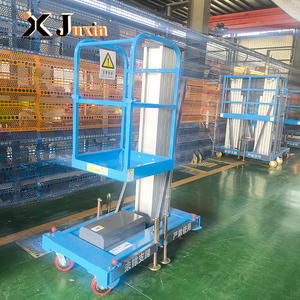 Piattaforma Aerea Mobile Idraulica Monoposto in Alluminio <span class=keywords><strong>per</strong></span> Corridoi Stretti Interni - Product Image 5