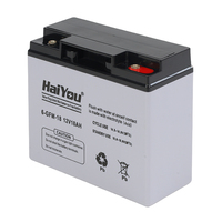 Batterie au plomb-acide scellée GEL JHY UPS 12V 18Ah QS-12v18Ah, régulée par valve, durée de vie de 5 à 8 ans, pour systèmes solaires et stockage d'énergie