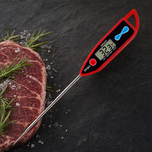 Digital Waterproof <b>Food</b> Thermometer Stainless Steel <b>Probe</b> Cooking BBQ Kitchen Temperature Gauge - Product Image 3