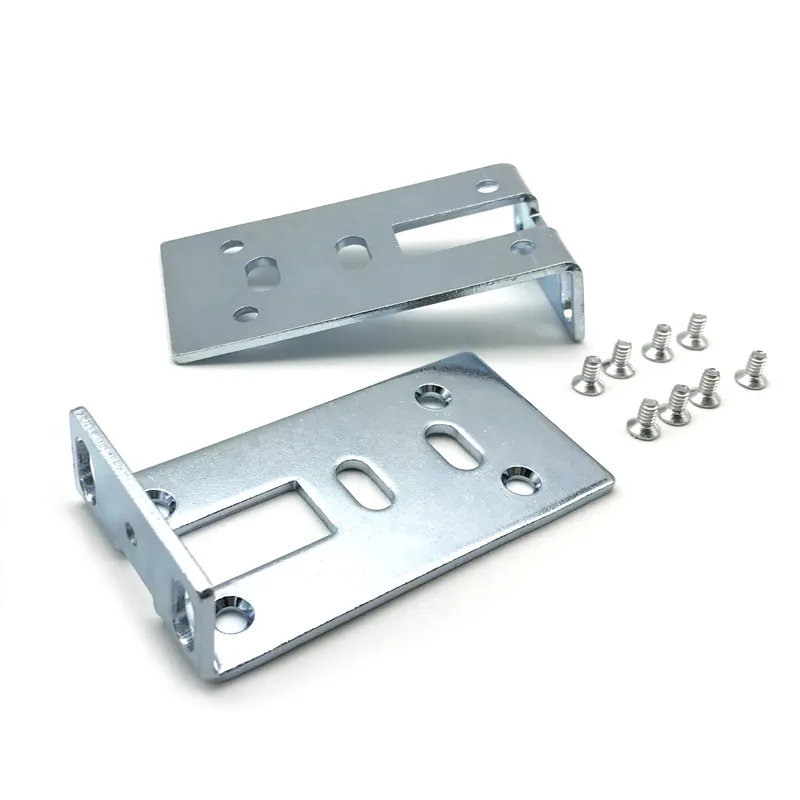 Стальные Угловые крепежные кронштейны с цинковым покрытием