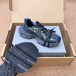 Zapatillas Deportivas de Alta Calidad 3XL, Zapatillas de Diseño de Lujo, Estilo Retro Plateado, para Caminar y Correr - Product Image 6