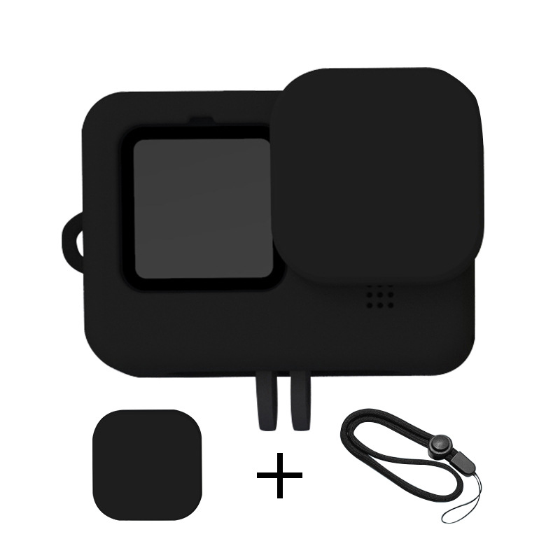 Silicone Case for Go Pro Hero12 Camera Waterproof Protective Frame Case Cover for Go Pro Hero10 case Action Camera Accessories