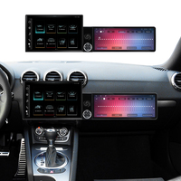 Layar Foforfor 13.1"+12.3" untuk Audi TT 2008-2014 Wireless Carplay Android 15 Auto Radio Mobil Stereo GPS Navi DSP 360 4G WiFi OEM