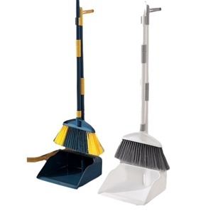 Atacado Espessado Sweep Vara De Aço Vassoura Ferramentas De Limpeza Doméstica Vassoura E <span class=keywords><strong>Dustpan</strong></span> Set - Product Image 5