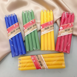 Commercio all'ingrosso colorato ortografia bastone candela conica per carillon congregazione magica - Product Image 1