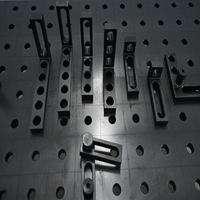 Nouvelle table de soudage 3D robuste en acier Q355, plateforme de fixation flexible, fabrication métallique, assemblage, conception personnalisée, surface nitridée