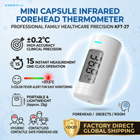 Termometer inframerah genggam Digital untuk bayi, termometer Laser objek tubuh inframerah non-kontak dengan Alarm, termometer genggam Digital untuk bayi