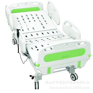 เตียงไฟฟ้าสำหรับโรงพยาบาล รุ่น HR-853 ABS มัลติฟังก์ชั่น สำหรับห้องไอซียู ยี่ห้อเฮนรี่ อิเล็คทริค โฮสปิทัล เบด - Product Image 1