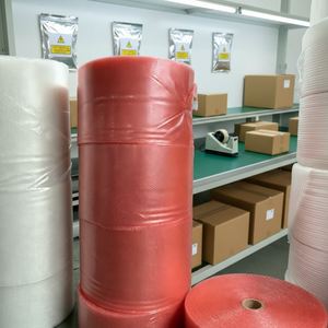 High Quality Factory Wholesale Red Anti-Static Degradable Air <b>Bubble</b> Film <b>Roll</b> LDPE Waterproof Shockproof Custom Size - Product Image 6