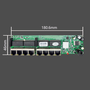 เราเตอร์ใหม่ 8 กิกะบิต 1000Mbps รุ่น MTK7621DA 1Wan 7LAN ระบบ OpenWRT อินเทอร์เฟซ UTP RJ45 พร้อมไฟ LED สีเหลืองและสีเขียว รองรับไฟอินพุต 12V - Product Image 3