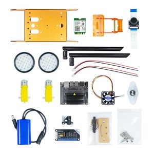 Kuongshun ชุดหุ่นยนต์ AI ภาพยนต์ Nvidia Jetsonnano เพื่อพัฒนาการเรียนรู้หุ่นยนต์ DIY สำหรับ <span class=keywords><strong>Arduino</strong></span> - Product Image 6