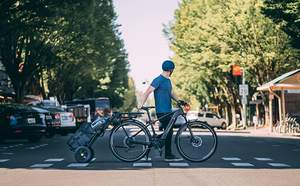 Remorque utilitaire de vélo de voiture en aluminium, fabrication OEM - Product Image 6