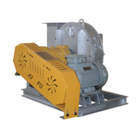 Haute pression haute efficacité grand volume d'air poussière extraction des gaz d'échappement ventilateur industrie d'échappement ventilateur installation de ventilation