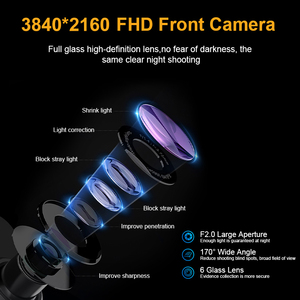 Hot Sales Car Black Box CAR DVR Wifi Gps Dashcam 4k Front and Rear Dual Lens <b>Dash</b> <b>Camera</b> HD Night Vision Dual Lens 4k <b>Dash</b> Cam - Product Image 4