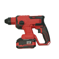 Marteau perforateur rotatif sans fil robuste 26mm Max forage 4500bpm fréquence moteur sans balais 21V batterie au Lithium bricolage démolition