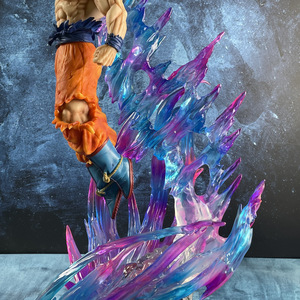 Figura de Anime Ultra Instinct de 3 Cabezas, Modelo de PVC Coleccionable, Figura de Acción con Base Luminosa, Venta al Por Mayor - Product Image 5