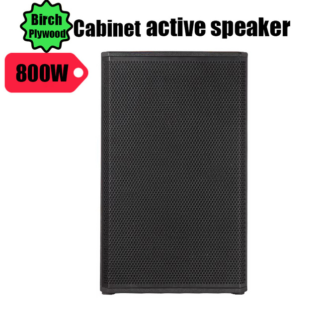 15" 123dB Active PA Speaker Professional Loudspeaker for Touring Rigs & Stadium Events