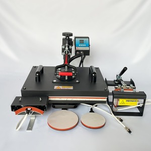 Hybons Hy-1606 8in1 Semi-Automatic Heat Press Machine for Mug T-<b>Shirts</b> Logo Plate Printing-New 110V/220V Hy-1606 8 in 1 Heat Pre - Product Image 1