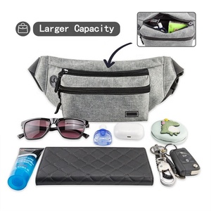 Riñonera de Diseño Moderno para Mujer, Bolsa de Cintura con Logotipo Personalizado, Bolsa de Hombro Cruzada para Negocios, Bolsa de Pecho con Correa - Product Image 4