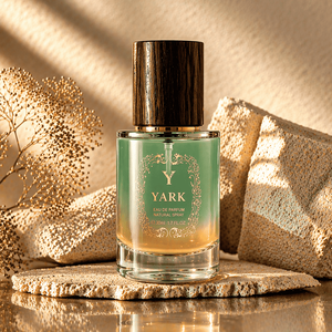 Custom Luxury <b>Empty</b> Perfume <b>Glass</b> <b>Bottles</b> Elegant Wooden Cap Gradient <b>Bottle</b> 25ml 50ml 100ml With Custom Printed Premium Perfume - Product Image 2