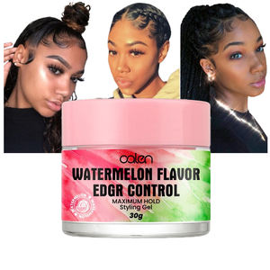 Luxfume 30ml <span class=keywords><strong>Gel</strong></span> de contrôle des bords coiffant organique pour femmes forte tenue avec effet texturant de cire luttant contre les frisottis - Product Image 1