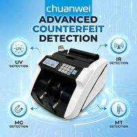 Compteur de billets haute vitesse Chuanwei AL-800 avec écran LCD |   Machine de comptage de billets multi-devises 1000 pièces/min