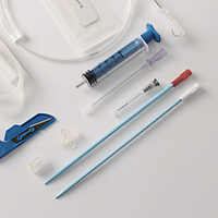 Kit de cathéter à double lumen de haute qualité sac de cathéter pour hémodialyse vétérinaire Offre Spéciale cathéter de dialyse à triple lumen