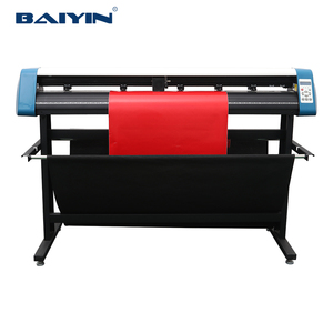 Baiyin <span class=keywords><strong>53</strong></span> inch PVC Sticker <span class=keywords><strong>plotter</strong></span> Máy cắt độ chính xác cao máy in tự động <span class=keywords><strong>plotter</strong></span> Cutter kỹ thuật số Vinyl cắt decal - Product Image 2