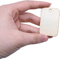 Produits en bois gravables sur mesure, gravure au laser sur bois, étiquettes cadeaux en bois