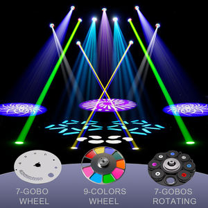 SHEHDS Design indipendente 300w 3 In1 fascio & Spot & lavaggio testa mobile festa luce rotante discoteca Design Club Pub Ktv - Product Image 6