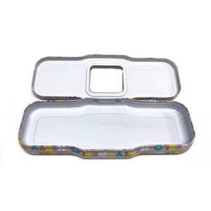 Caja de Metal Rectangular con Logotipo Personalizado, Estuche para Lápices, para Regalo, Cosméticos, Embalaje de Papelería, Venta al por Mayor - Product Image 4