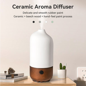 Cost-effective 100ml Mini Portable Plastic Essential <b>Oil</b> <b>Diffuser</b> 7-color LED Night Light Timing Function Household - Product Image 2